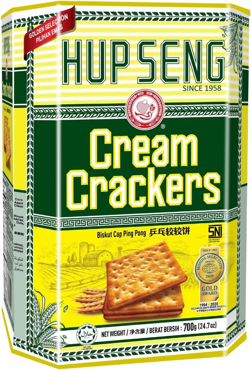Hup Seng Golden Selection Cream Crackers - Image 1